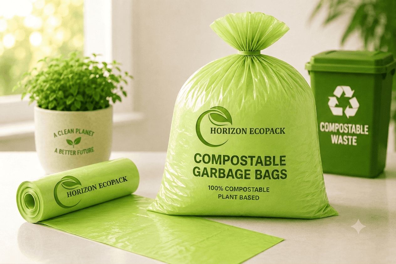 Compostable Garbage Bags - Horizon Ecopack